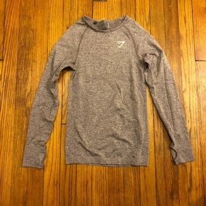 Gymshark Long Sleeve Shirt Workout Top